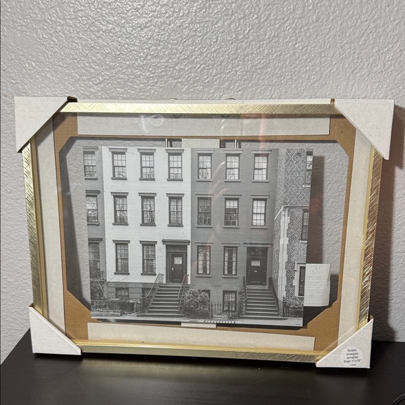 Other - Floating Gold Picture Frame – Fits Photos Smaller Than 11x15 in